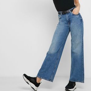 NWT Topshop high waisted wide leg jeans